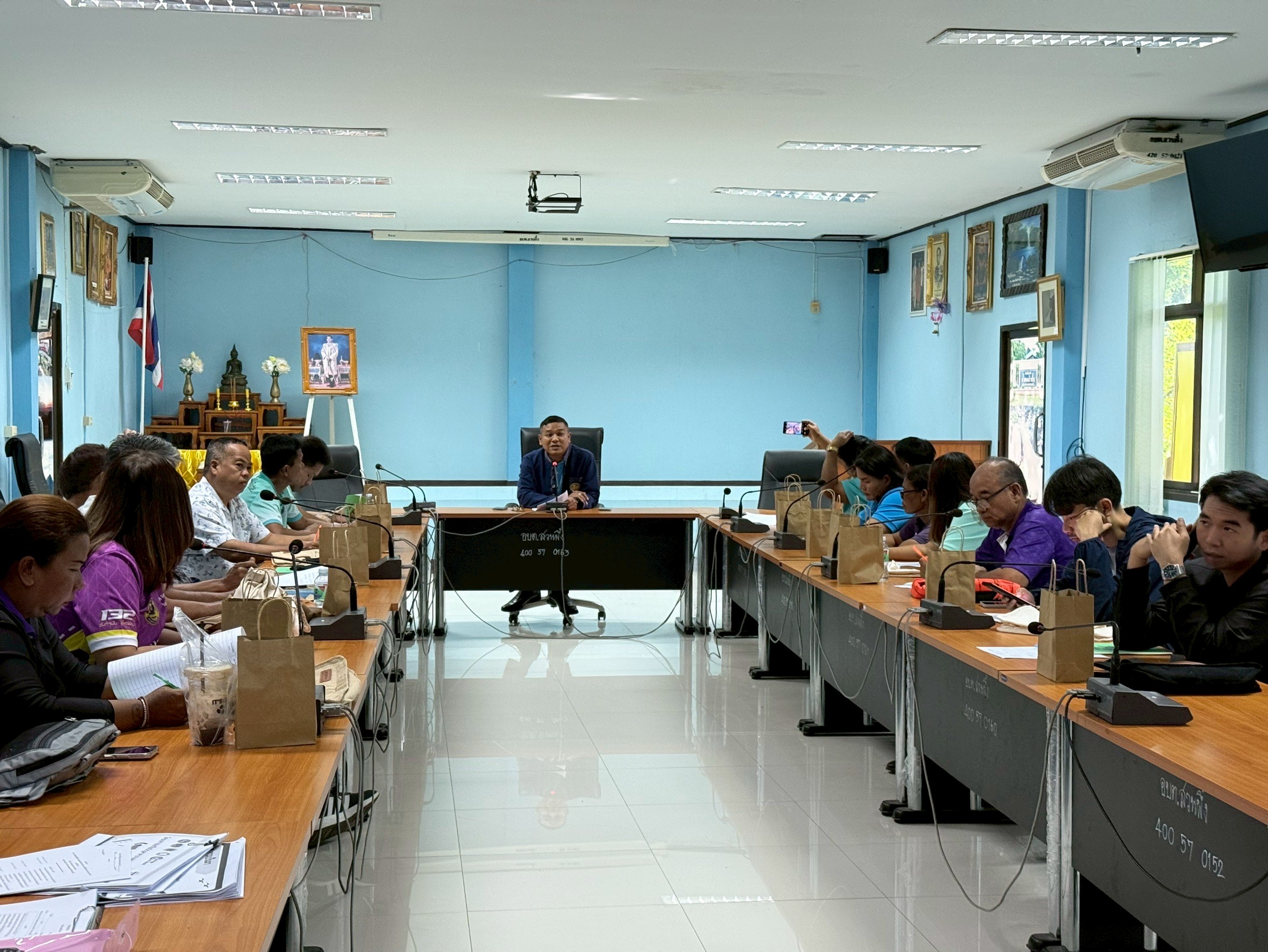 สพอ.สวนผึ้ง ดำเนินโครงการการประชุมเชิงปฏิบัติการเสริมสร้างธรรมาภิบาลโครงการแก้ไขปัญหาความยากจน (กข.คจ) ระดับอำเภอ